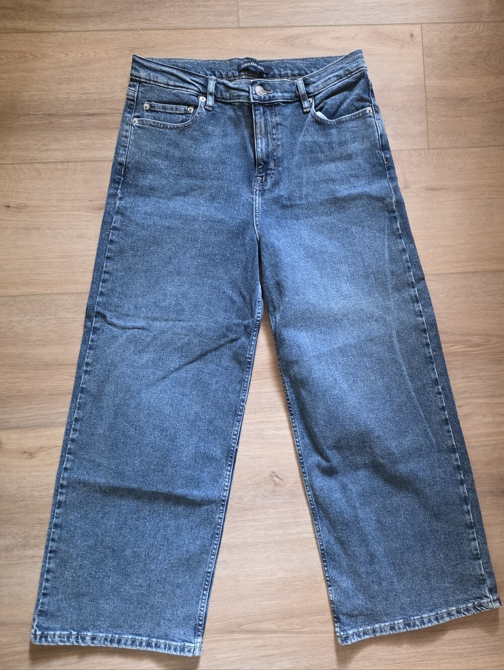 Calvin Klein Jeans High Rise Wide Leg Size 32P
